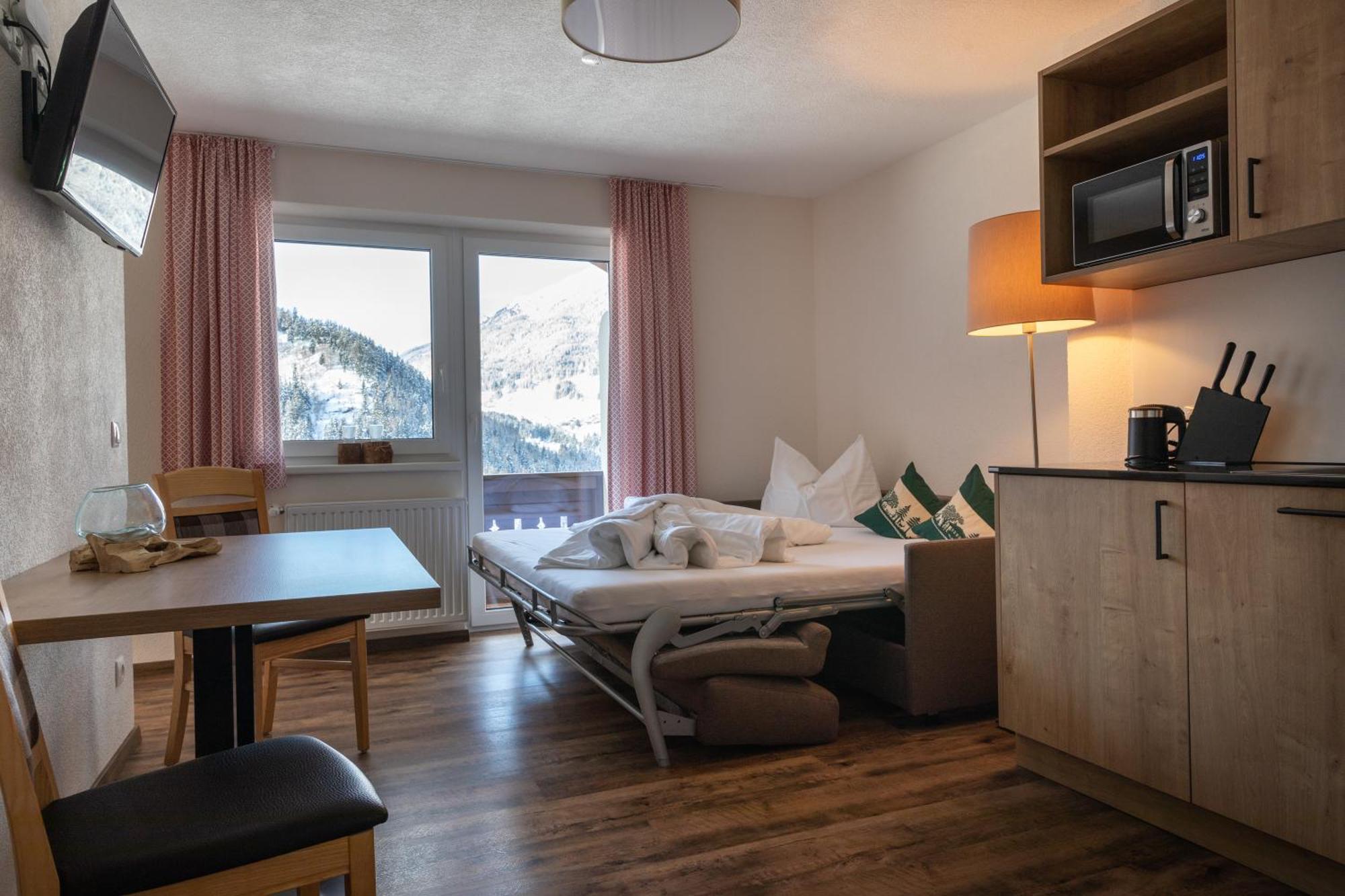 Апарт отель Pitztal Living Йерценс Экстерьер фото